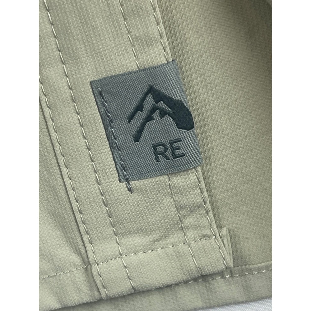 Rugged Elements Men's Khaki/Pale Green LS Utility Work Shirt Size XL 00827 - Picture 5 of 13
